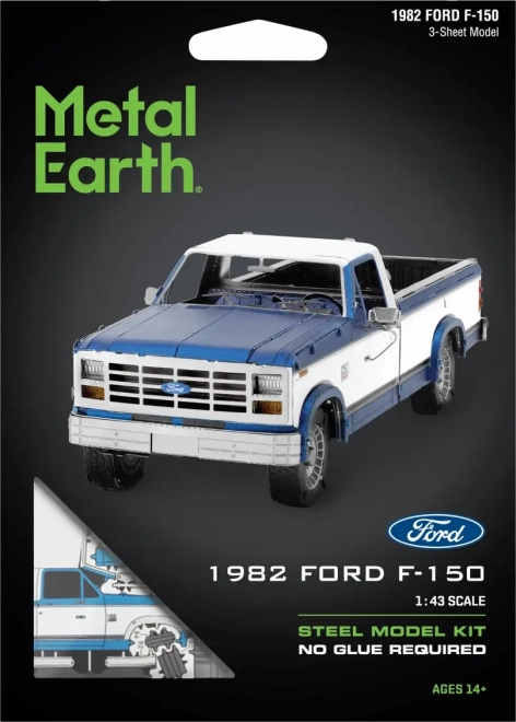 Fém 3D puzzle Ford F-150 Teherautó 1982