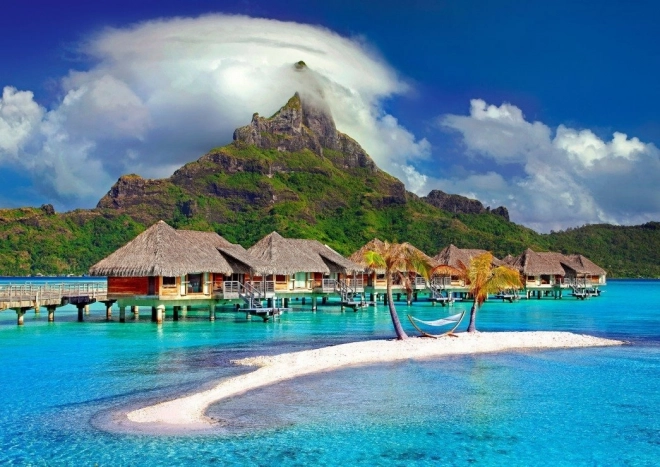 Bluebird puzzle Bora Bora, Tahiti 500 darabos