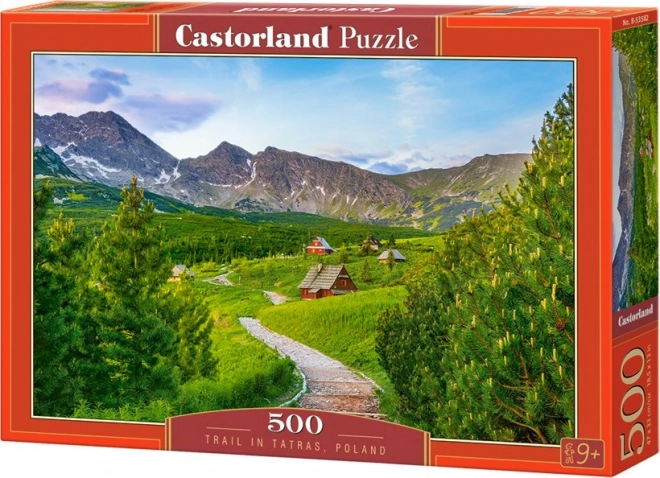 Ösvény a Tátrában puzzle 500 darabos