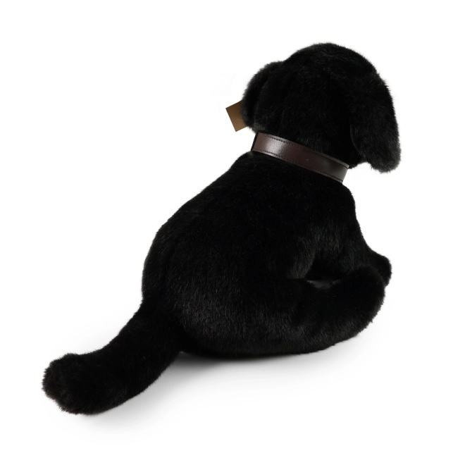 fekete plüss labrador 25 cm eco-barát