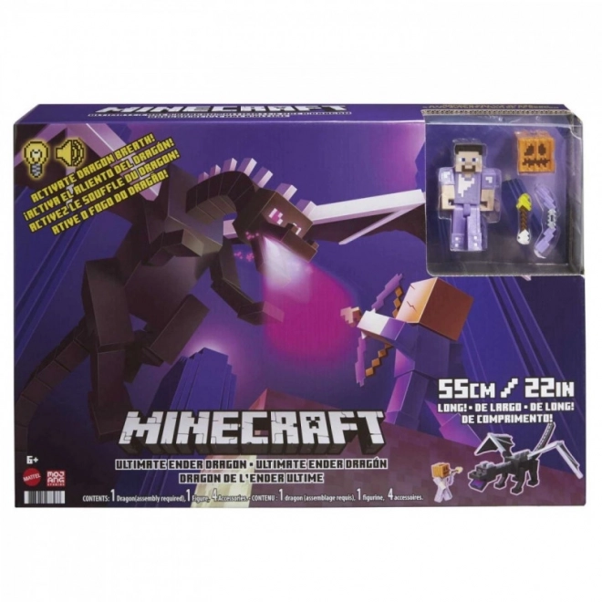 minecraft végtelen sárkány figura szett hangokkal