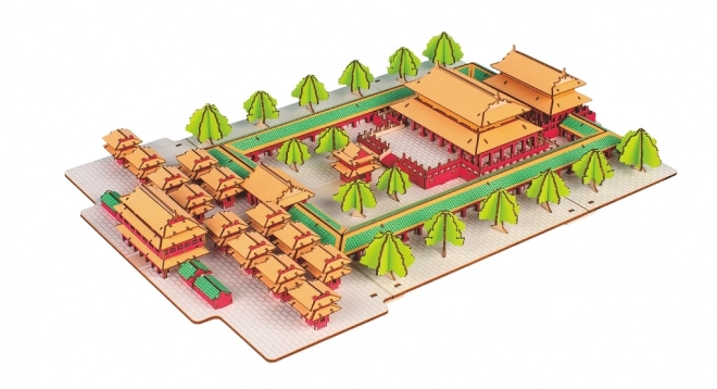 Konfuciusz templom fa 3D puzzle