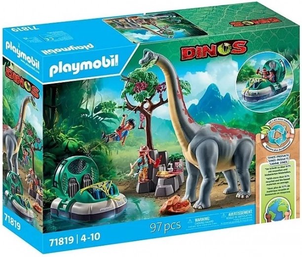 Akciódús légpárnáshajó vízi expedíciókhoz