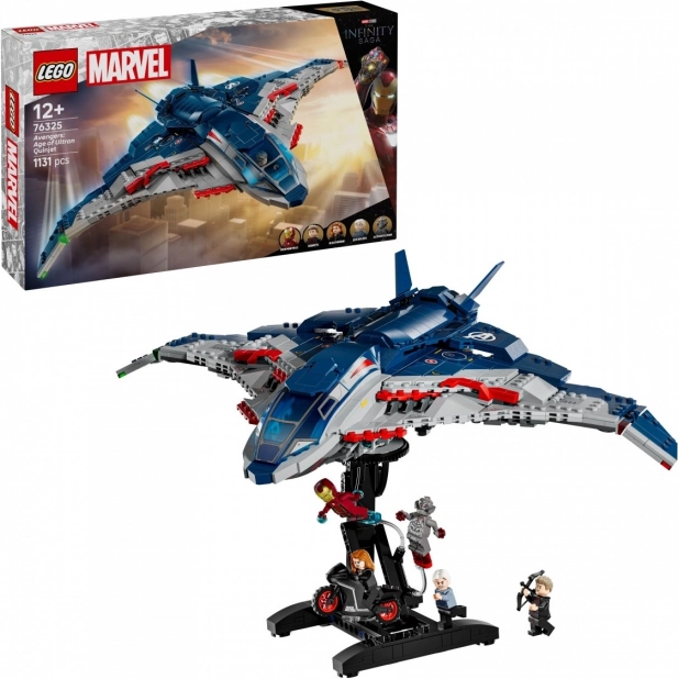 Bosszúállók: Ultron kora Quinjet LEGO Marvel