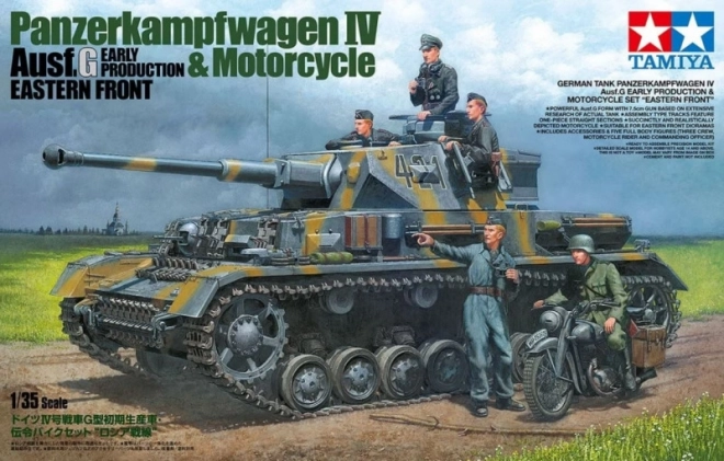 Panzerkampfwagen IV Ausf. G német harckocsi modell