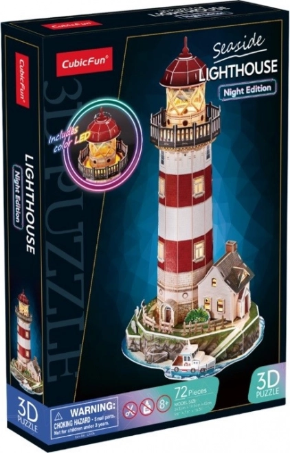 3d lámpás puzzle éjszakai kiadás