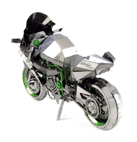 Kawasaki Ninja H2R 3D fém puzzle