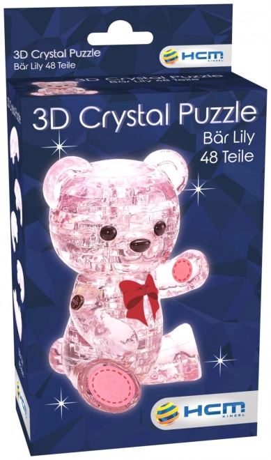 3D kristály puzzle jegesmaci Lily