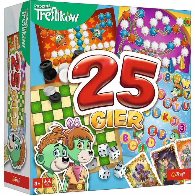 Kaleidoszkóp – 25 játék gyerekeknek Treflik család Trefl