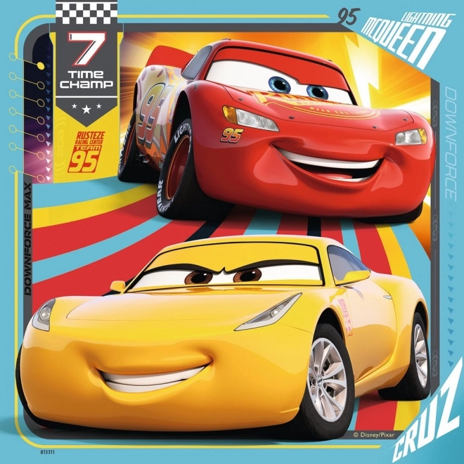 Ravensburger Puzzle Cars 3 versenyen