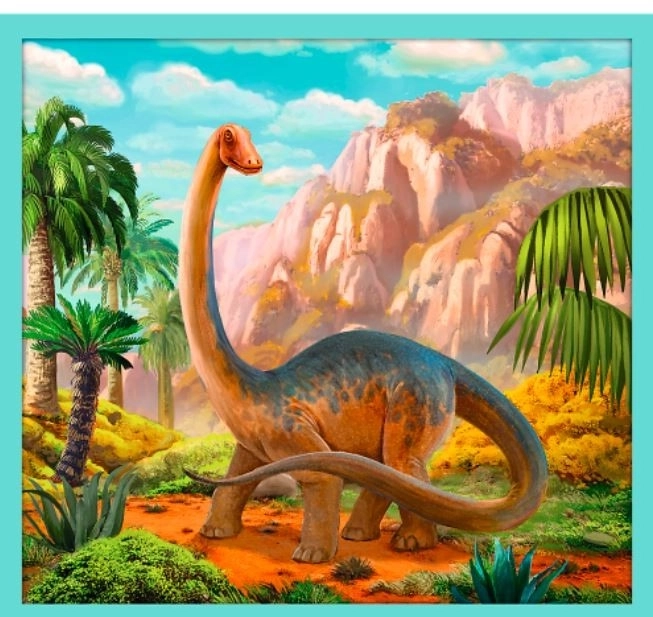 Dinoszaurusz világában puzzle készlet