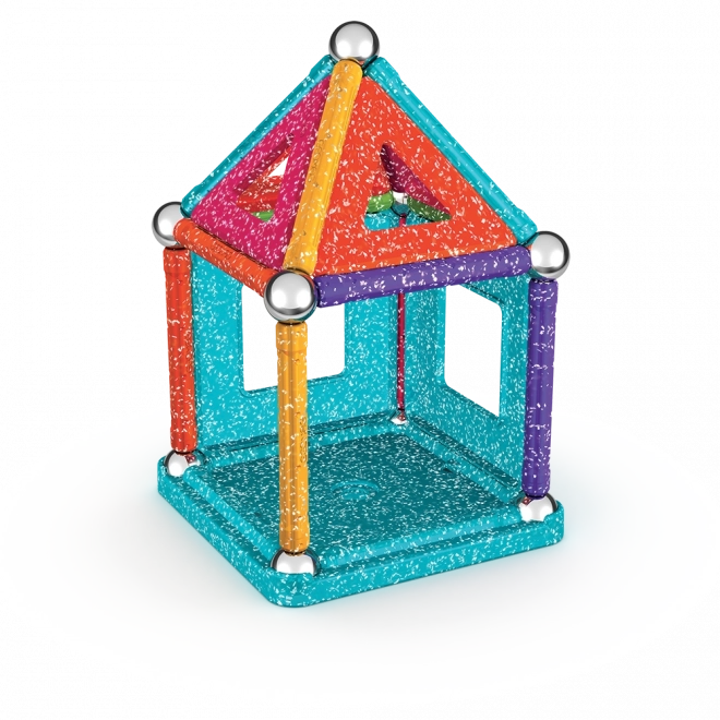 Geomag glitter mágneses építőjáték 35 darabos készlet