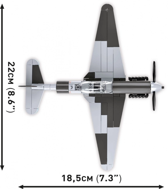 Cobi Yakovlev Yak-1b építőkészlet