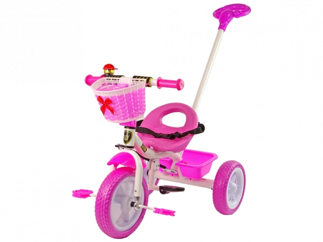 Tricikli PRO100 Pink Kosaras EVA Kerekek