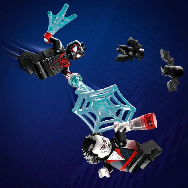 Miles Morales és Morbius csata - LEGO Super Heroes