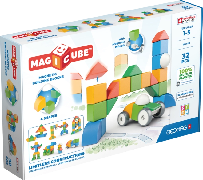 Geomag Magicube formák 32 darabos készlet