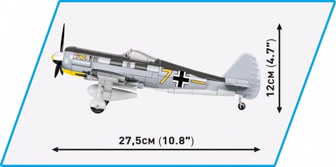 focke-wulf fw 190 a-3 II világháborús repülőgép model