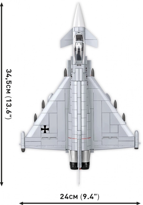 Fegyveres erők Eurofighter Typhoon Németország 1:48 Építőjáték