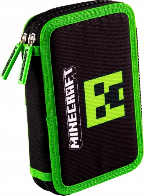 Kéttálcás iskolai tolltartó Minecraft Astra