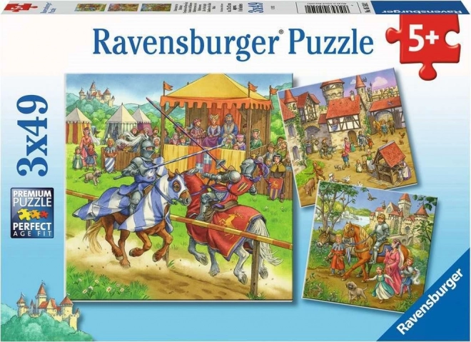 Lovagi torna Ravensburger puzzle