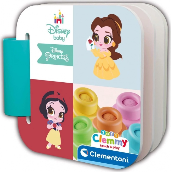 Disney hercegnők puha építőkockák - Clementoni Baby Clemmy