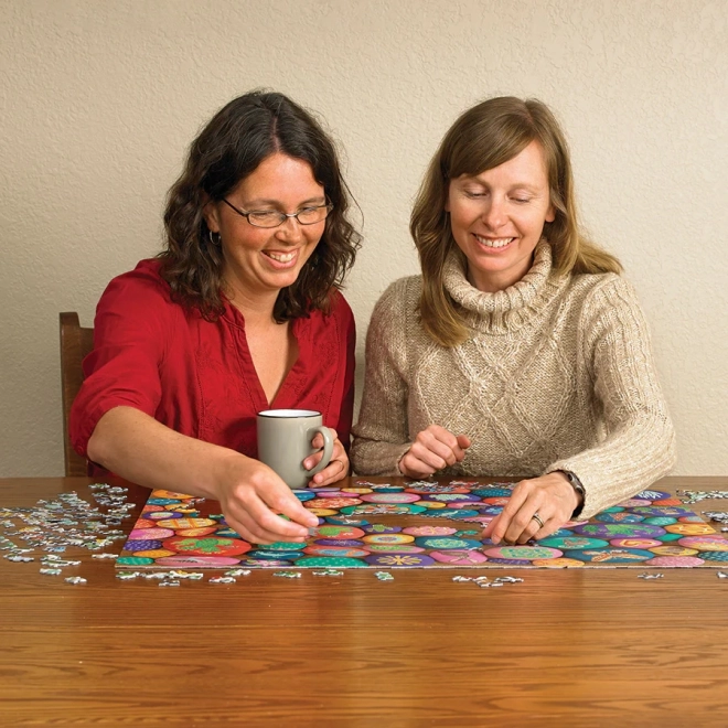 Színes kövek - COBBLE HILL 1000 darabos puzzle