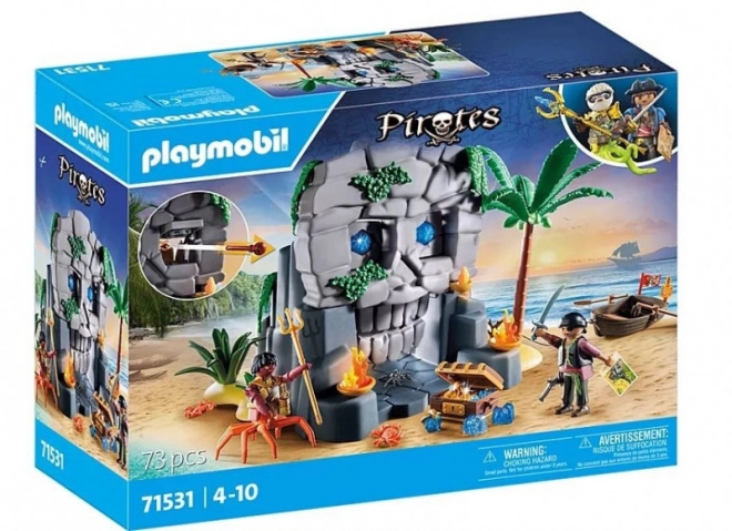 Playmobil kalóz koponya sziget készlet