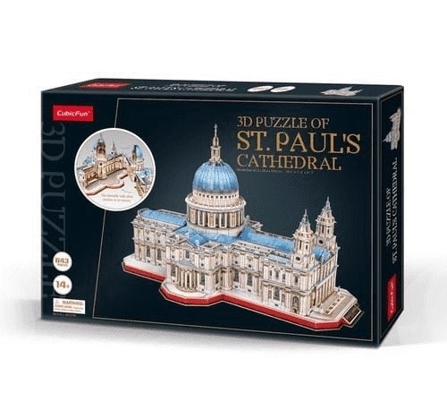 Szent Pál-katedrális 3D puzzle - 643 darab