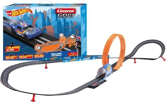Carrera GO Challenger Hot Wheels 6 m autóversenypálya