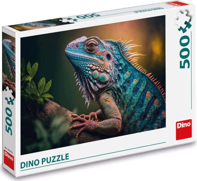 Dino leguán puzzle 500 darabos