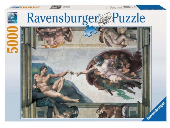 Ravensburger puzzle - Michelangelo: Ádám teremtése