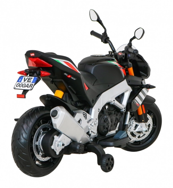 elektromos Aprilia motor gyerekeknek fekete