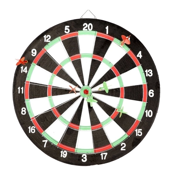 Darts tábla 6 darabos készlettel