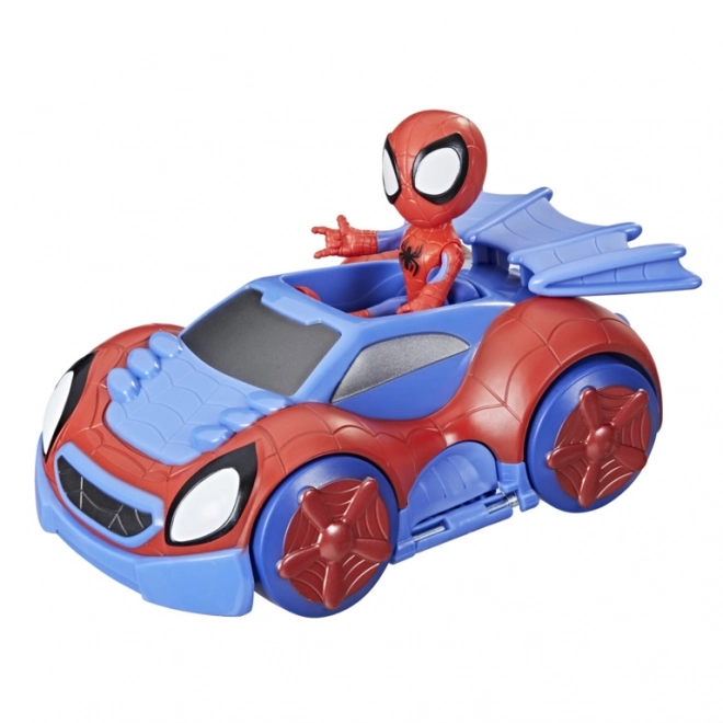 Spider-Man átváltoztatható járművek és figurák