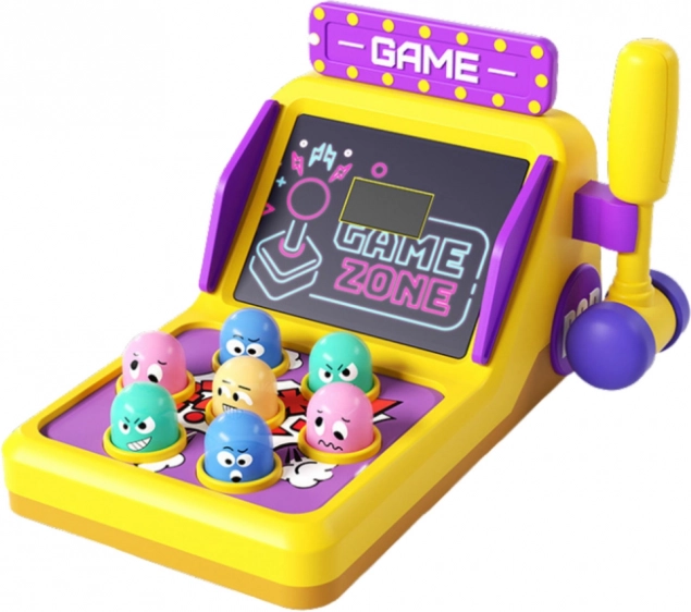 Ügyességi Játék Whack A Mole Automata Kalapáccsal, Fényekkel és Hangokkal