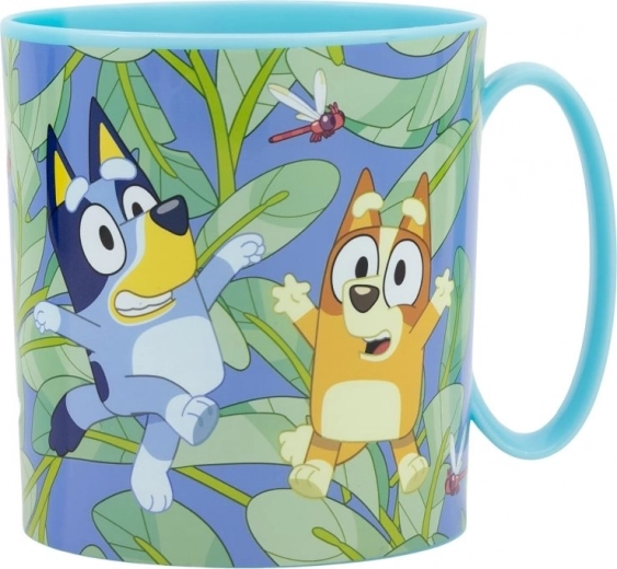 390 ml-es műanyag bögre Bluey motívummal a STOR-tól