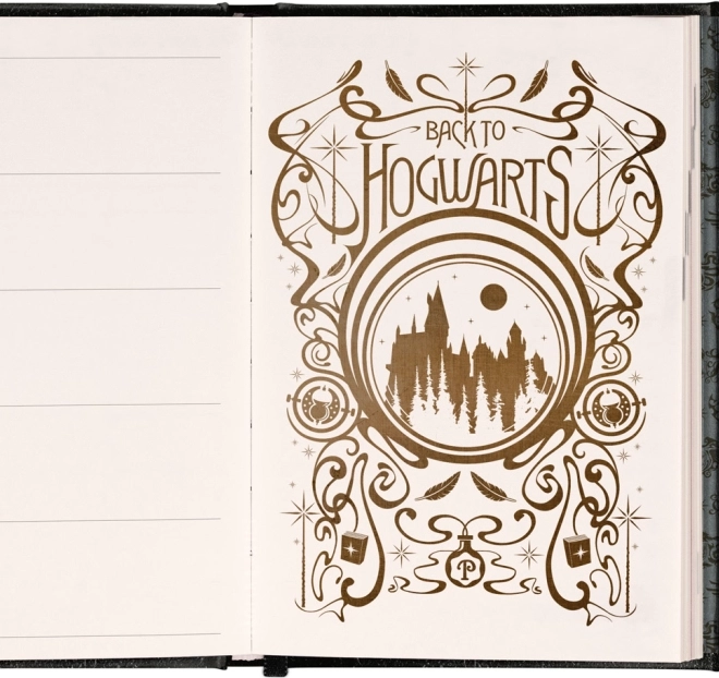 Heti mágneses napló Harry Potter Lumos 2026, 11 x 16 cm