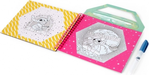 Festés vízzel Stitch mintával
