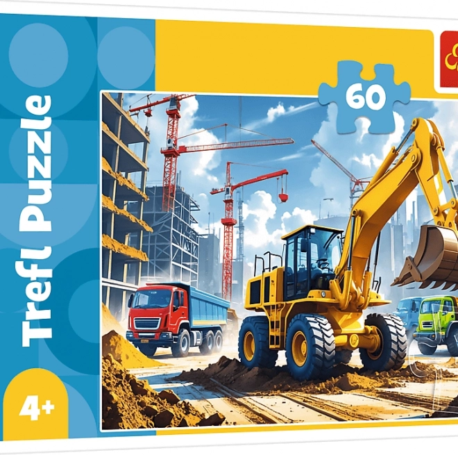 Kotrakós - Rakodógépes Puzzle 60 darabból