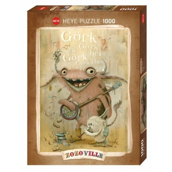 Ezer darabos puzzle Zozoville Banjo