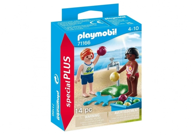 Playmobil különleges plusz gyerekek vízibombákkal