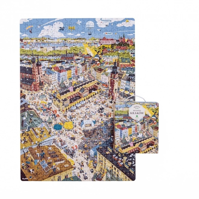 Puzzlove krakkói város puzzle 500 darabos