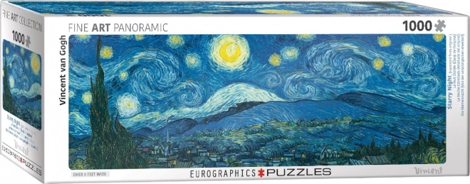 Eurographics csillagos éjszaka panoráma puzzle 1000 darabos