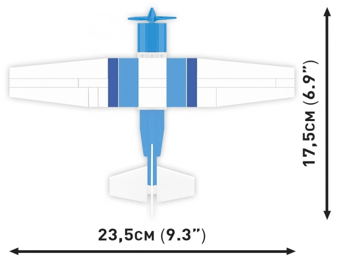 Kockák Cessna 172 Skyhawk építőgép