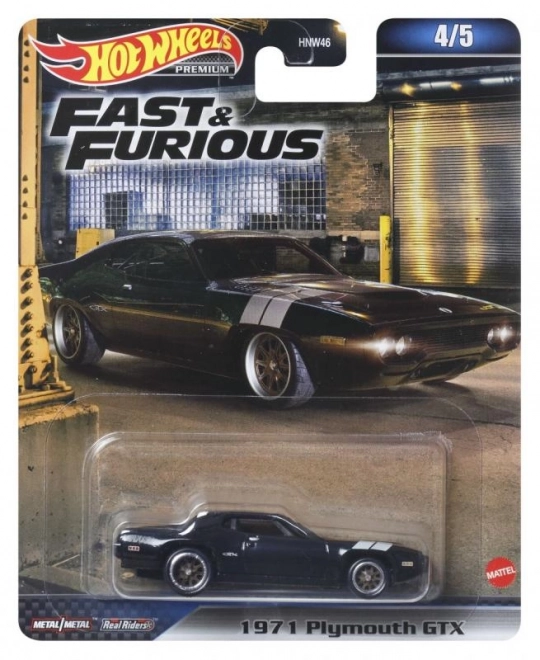 Hot wheels prémium autó gyorsan és dühösen