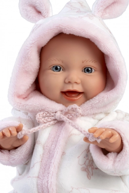Llorens Kis Baba élethű baba puha textil testtel