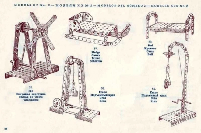 Merkur klasszikus összeszerelési készlet 183 modell