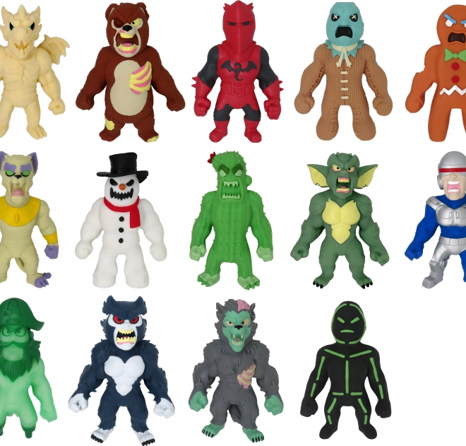 Flexi Monster 6. sorozat – nyújtható rémisztő figurák