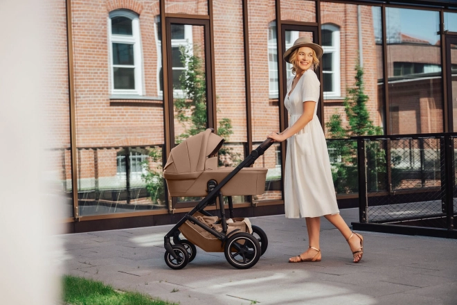 Kombinált babakocsi szett - Smile 5Z + Baby-Safe PRO autósülés + Vario Base 5Z, Dusty Rose