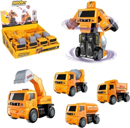 Robotikus építőautó lendkerékkel